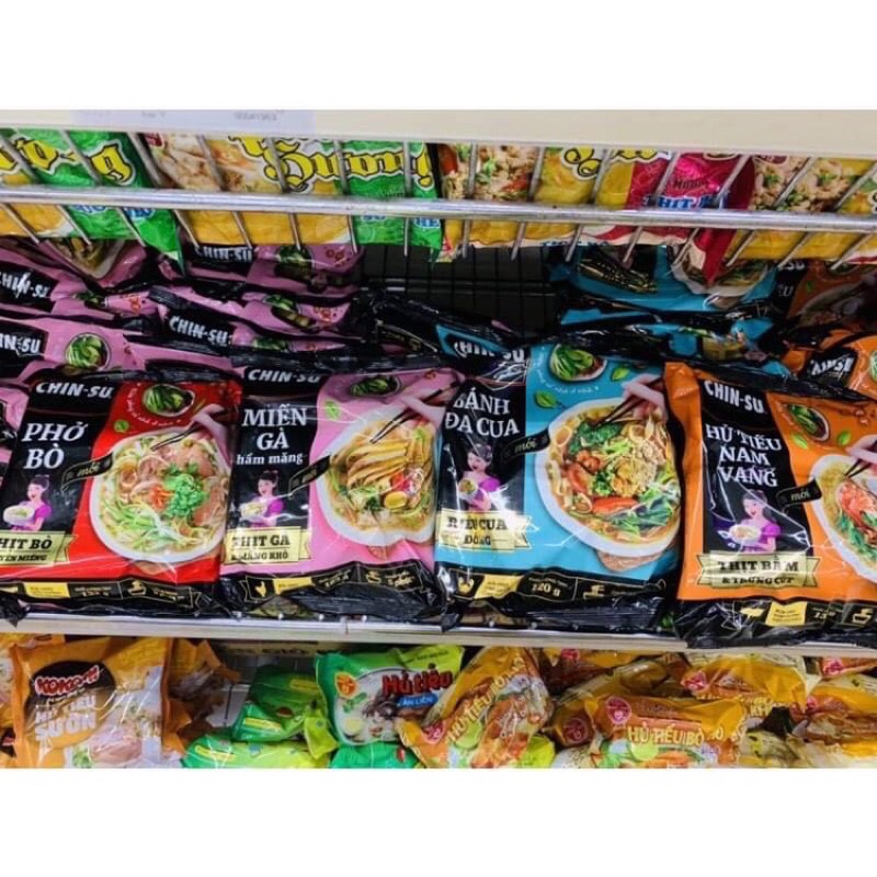 Chinsu Bữa Sáng Có Thịt Phở Bò/ Hủ Tiếu/ Miến Gà/ Bánh Canh Cua / Hủ Tiếu Bò Kho Chinsu