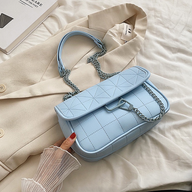 Túi xách IELGY đeo vai phối mắt xích phong cách chất lượng cao cho nữ