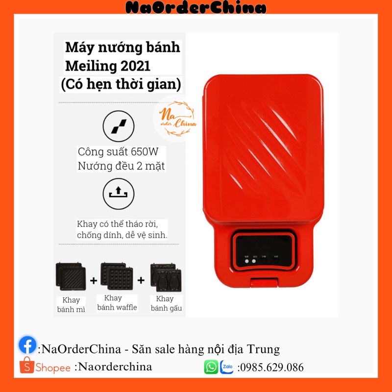 Máy làm bánh Meiling