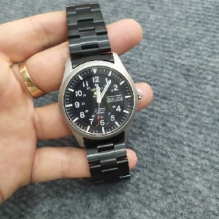 Dây kim loại seiko quân đội