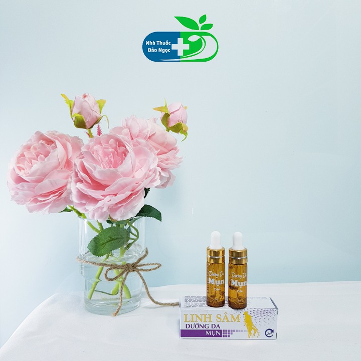 Serum bôi mụn 24h linh sâm dưỡng da mụn,kem bôi mụn