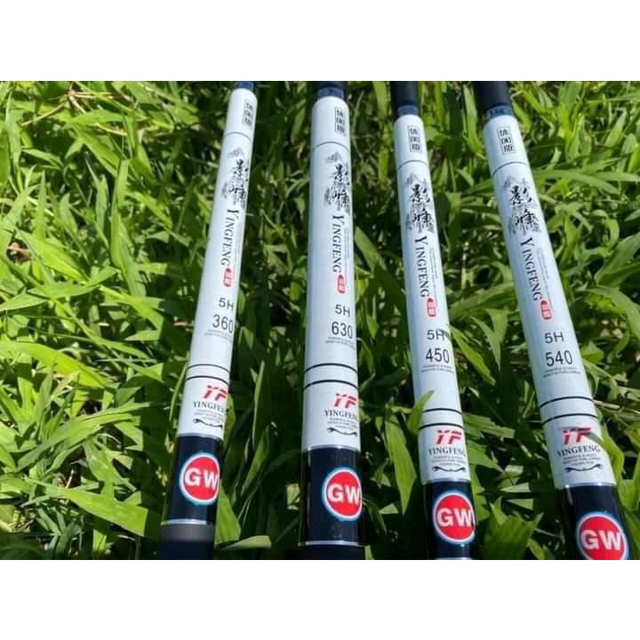 Cần Câu Đài Cần Câu Tay GW  YF 5H, Chất Liệu Carbon Bền Bỉ - LOẠI 1