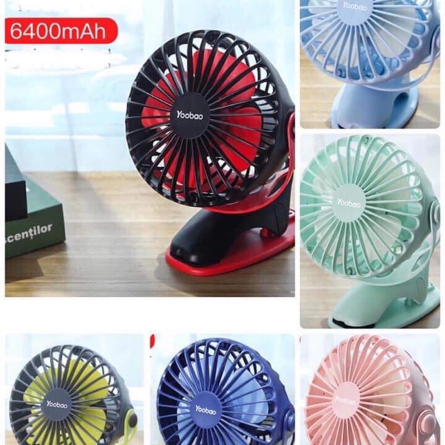 Quạt tích điện Yoobao