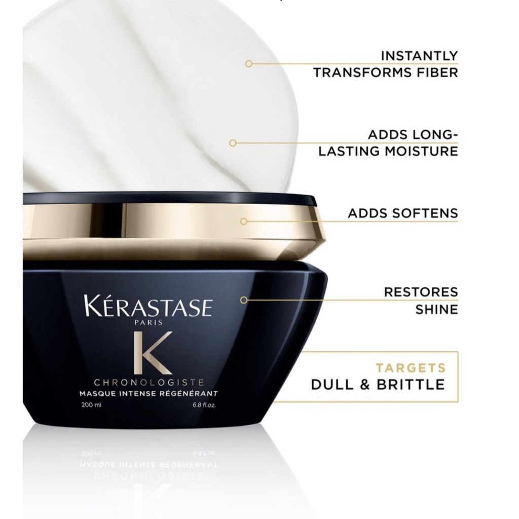 Mặt nạ hấp tóc Kérastase Chronologiste Masque Intense Régénérant 200ml