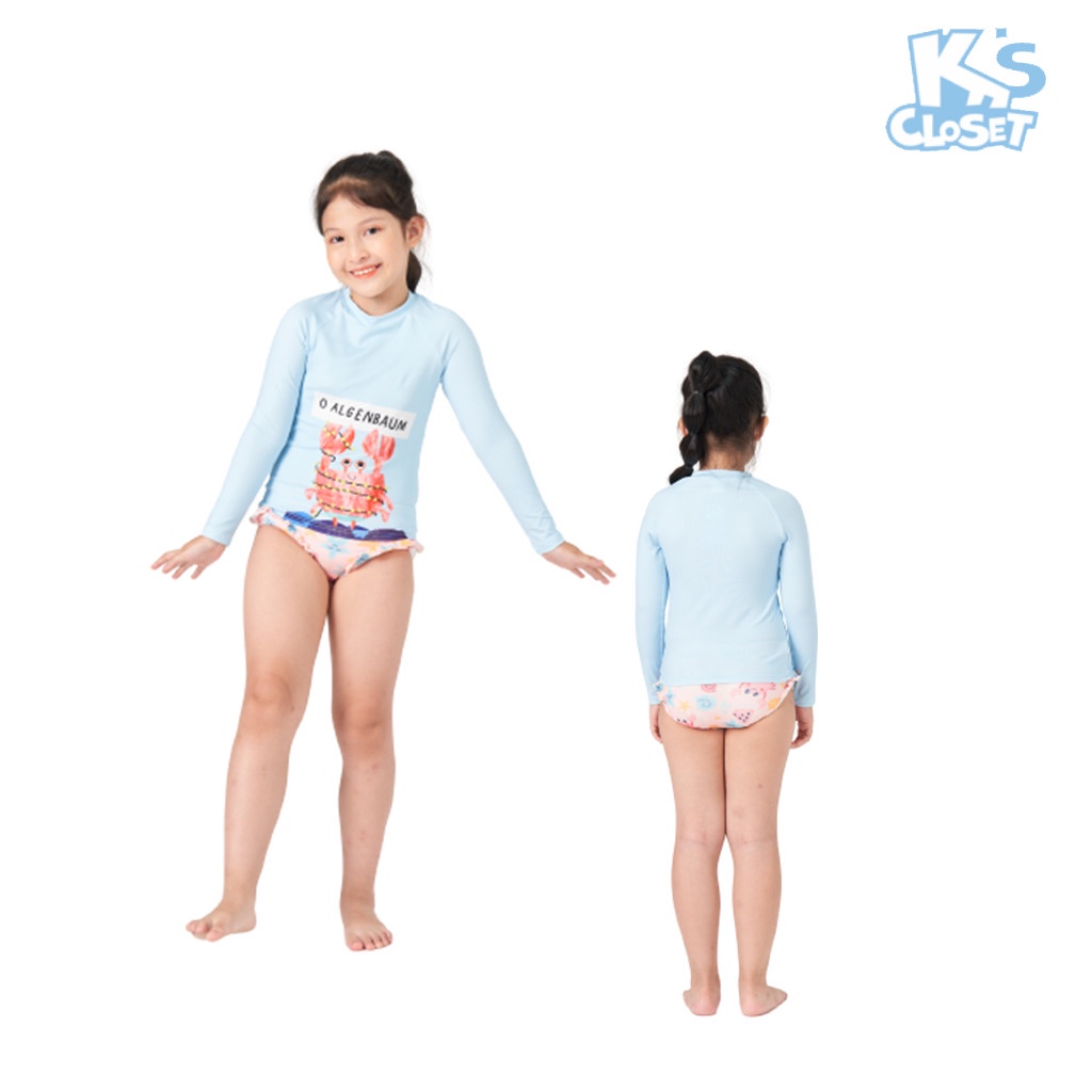 Bộ Đồ Bơi Cho Bé Gái K'S CLOSET  KT174THS / KT116TWS / KT128TWS / KT160TWS / KT78TWS