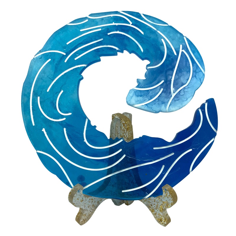 Khuôn Silicone Tạo Hình Sóng Biển Làm Trang Sức Thủ Công DIY