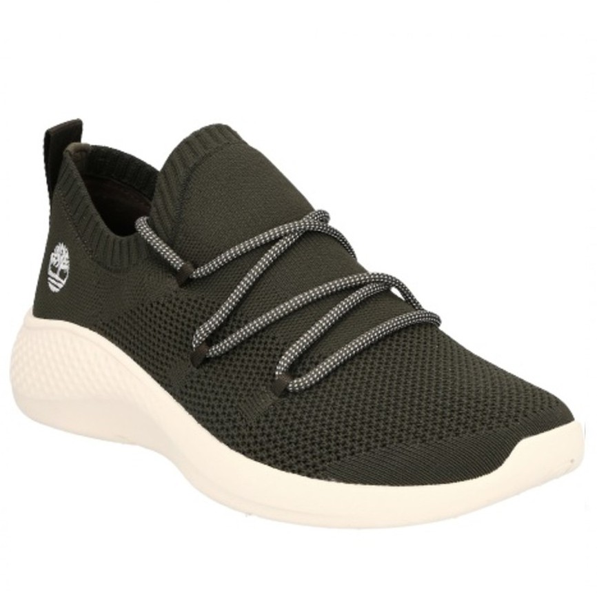 Giày Thể Thao Nam Timberland FlyRoam Go Knit Màu Xanh Rêu Đậm TB0A1Z7E9H
