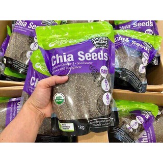 [Rẻ Nhất] 1kg Hạt Chia Tím Absolute Organic