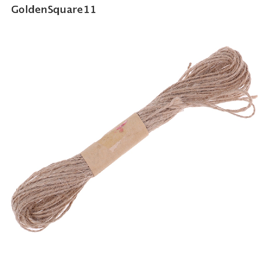 [Goldsquare11] Cuộn Dây Thừng Gai Dầu Tự Nhiên 10m Dùng Làm Đồ Thủ Công DIY Trang Trí