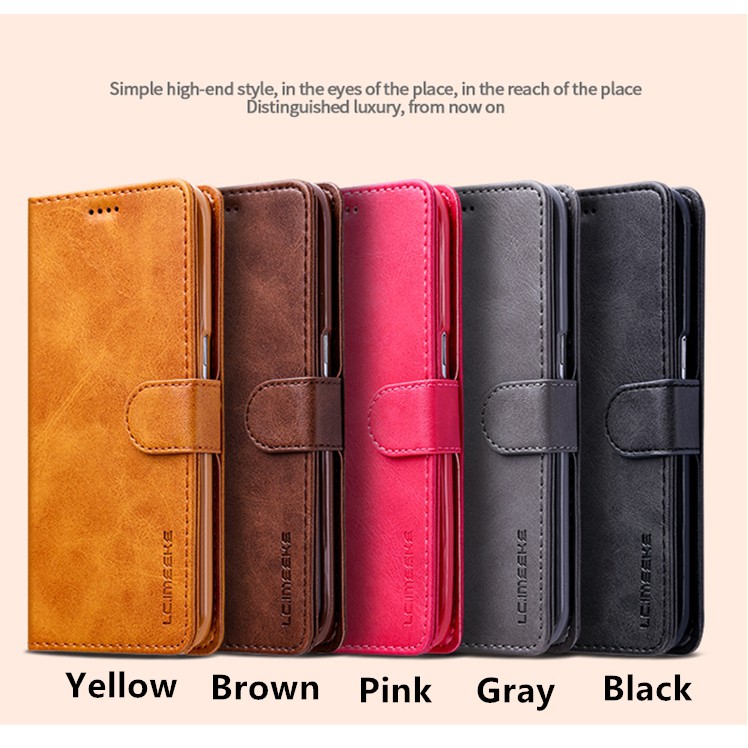 Casing Xiaomi Redmi 6 6A flip leather cover