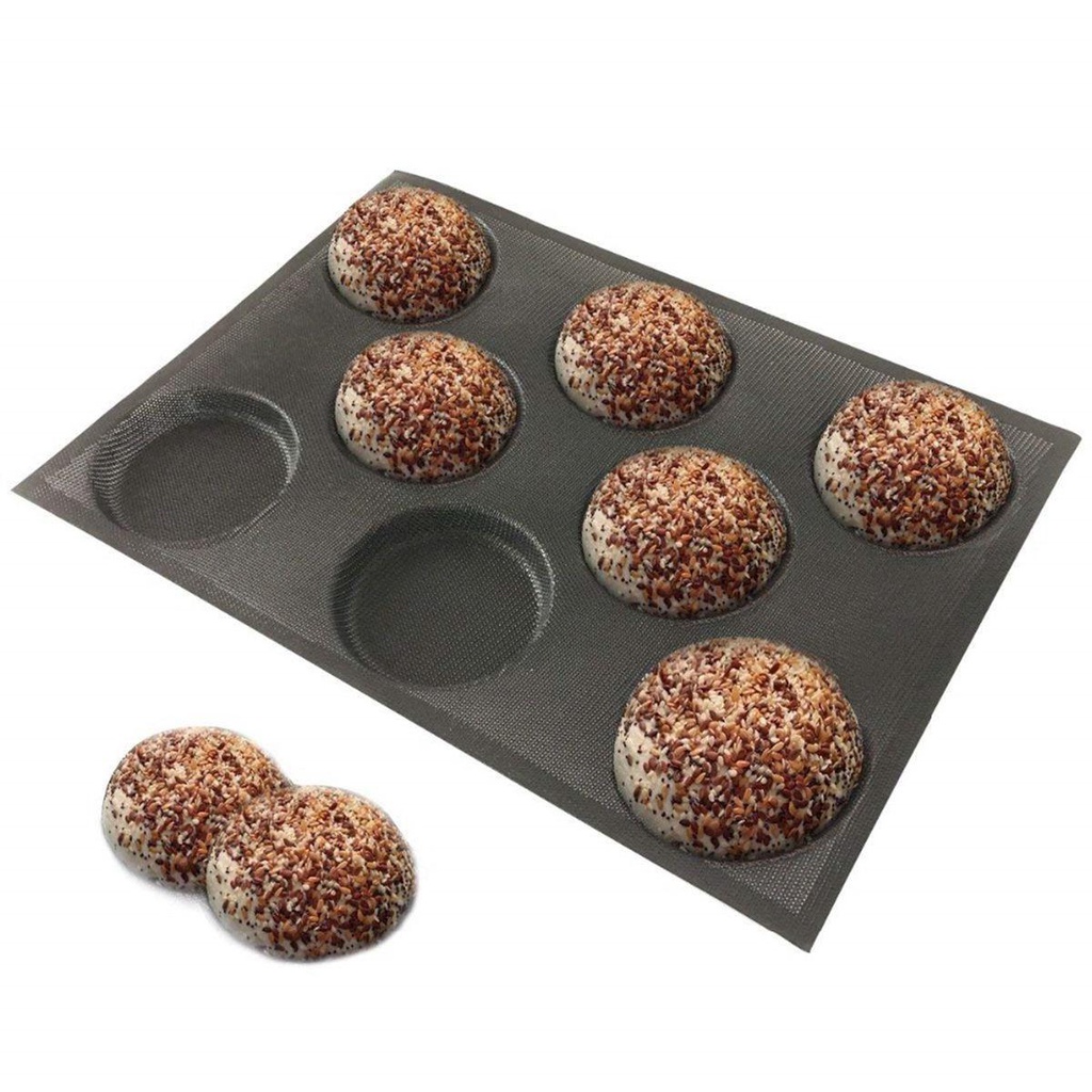 AUGUSTINA Khuôn Nướng Bánh 8 Ngăn Bằng Sợi Thủy Tinh Không Dính