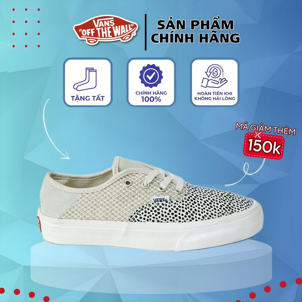 Giày vans chính hãng, vans authentic mix match chuẩn full box