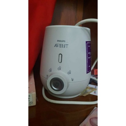 combo máy hâm sữa avent