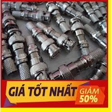 Jack BNC F5 loại tốt -  Jack BNC F5 nối dây đồng trục camera - Giắc Nối BNC F5 - Bộ JACK BNC và F5 loại tốt giá rẻ