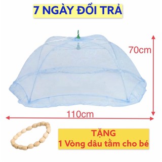 Màn chụp chống muỗi cho bé sơ sinh, vải màn nhập Thái Lan