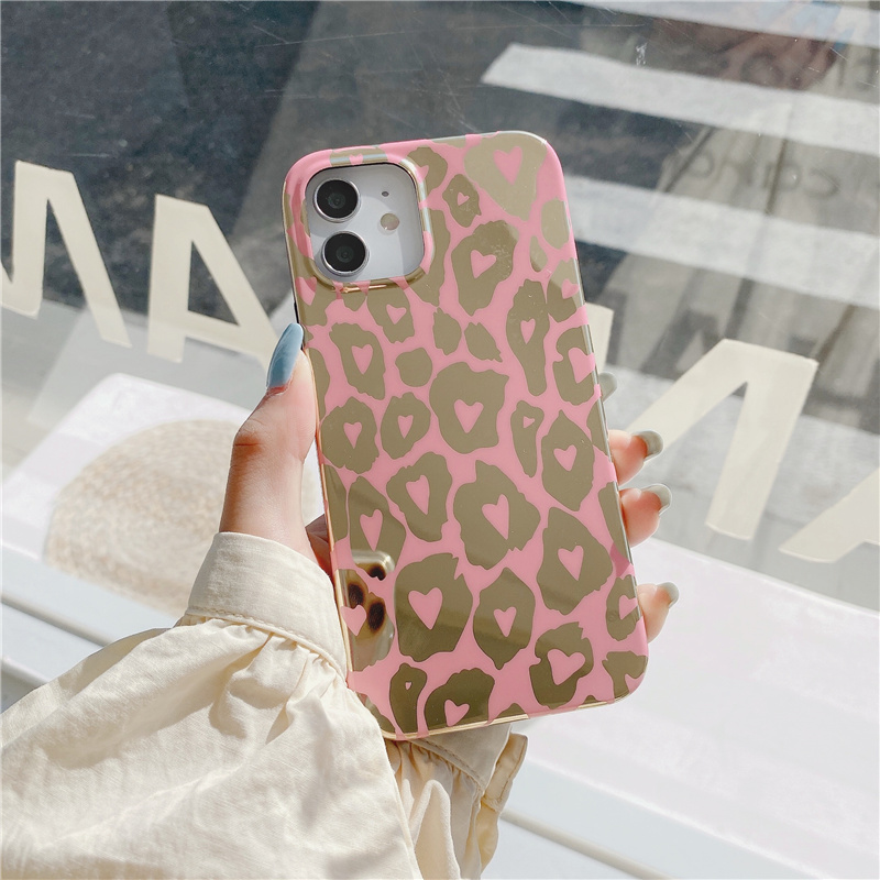 IPHONE Ốp Lưng Mềm Chống Rơi In Họa Tiết Da Báo Cho Iphone12 Pro Max Iphone11 Pro Max 7plus Se2020 8plus Xs Xr Xsmax | BigBuy360 - bigbuy360.vn