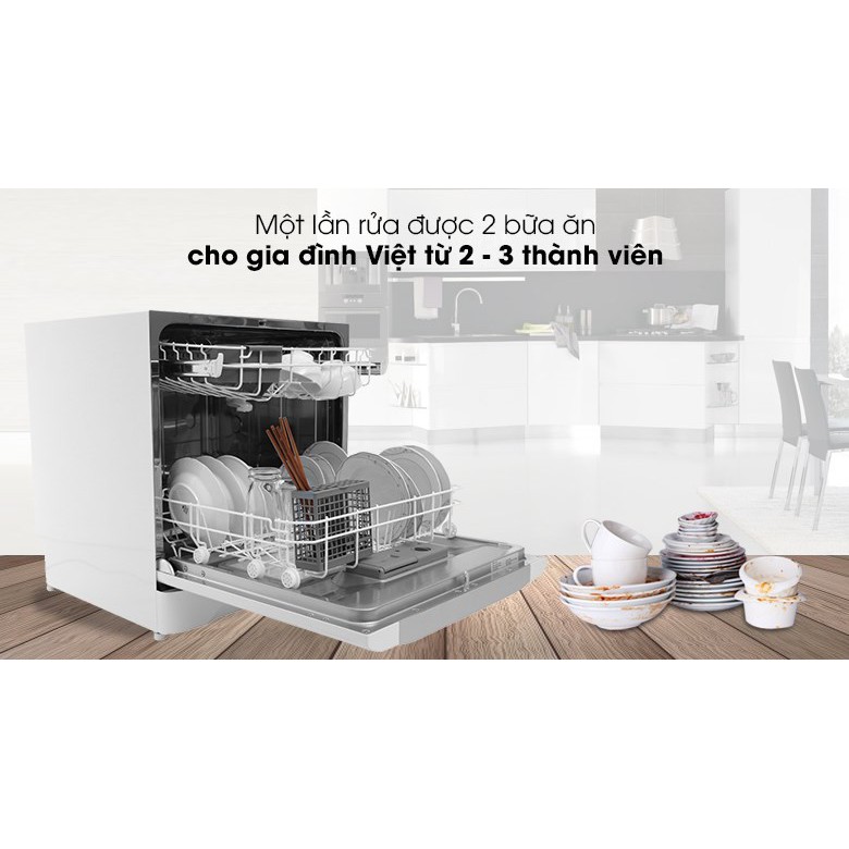 Máy rửa bát Electrolux ESF6010BW 1480W rửa 8 Bộ