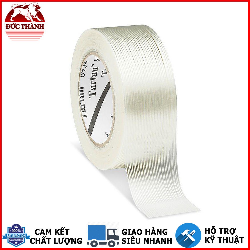 BĂNG KEO CƯỜNG LỰC SỢI THỦY TINH 3M 8934 48MMX55M (TRẮNG)