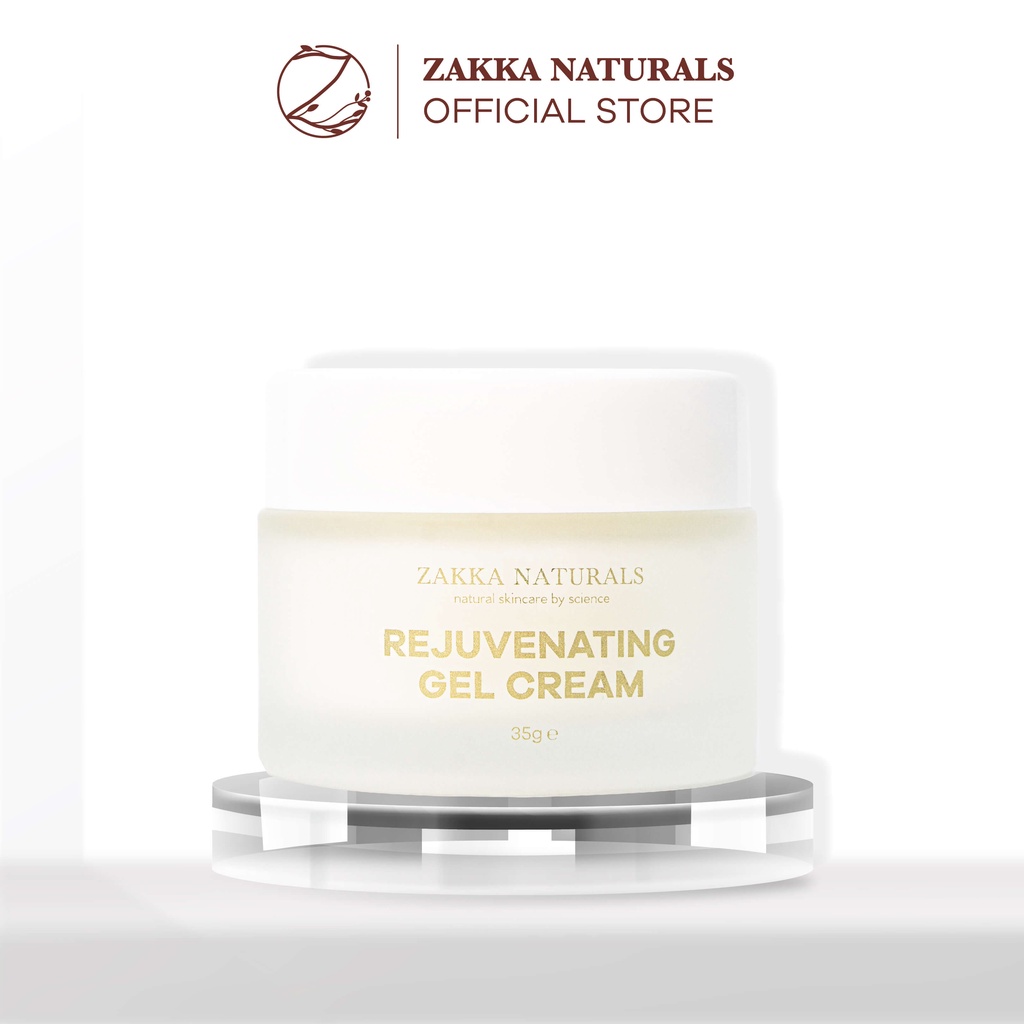 Gel Kem Dưỡng B5 Zakka Naturals Phục Hồi, Tái Tạo Da Lành Tính Rejuvenating Herbal Oil Free Gel Cream 35g
