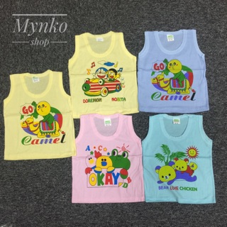 Áo ba lổ thun cotton 100% - combo 5 áo ( hình thật )