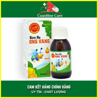 Siro Ho Ong Vàng 100ml - Coastlinecare Pharmacy