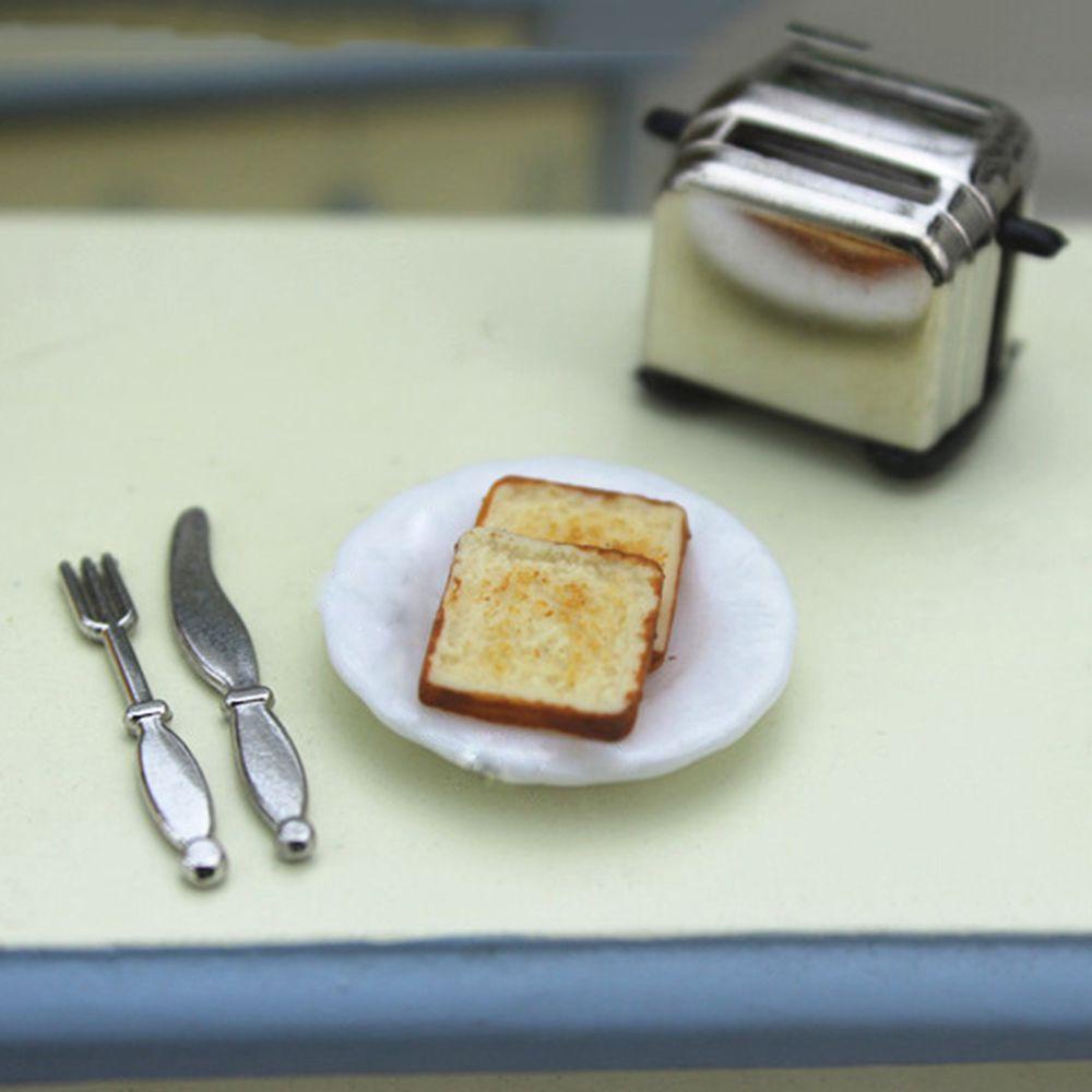 BEBETTERM Mô Hình Máy Nướng Bánh Mì Sandwich Mini Trang Trí Nhà Búp Bê