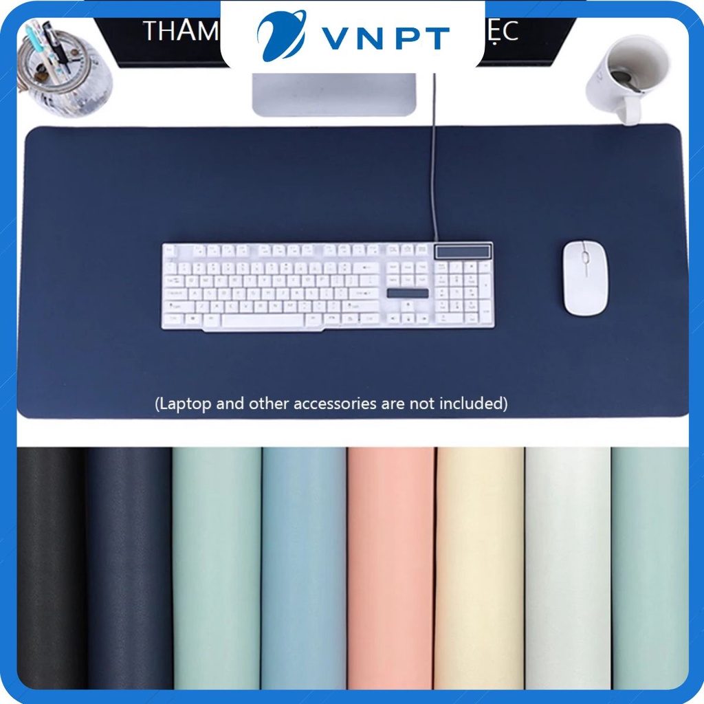 Thảm Da Trải Bàn Làm Việc DeskPad Da Size Lớn 120x50, 100x50 Kiêm Miếng Lót Chuột Máy Tính Cỡ Lớn Chống Nước.