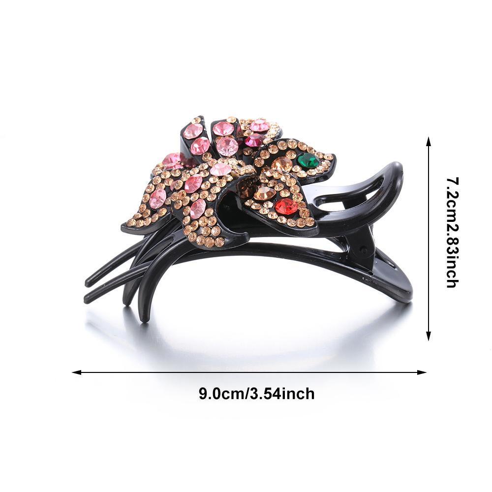 Kẹp Tóc SOFTNESS Thời Trang Dành Cho Nữ|Kẹp Tóc Đính Hoa Xinh Xắn