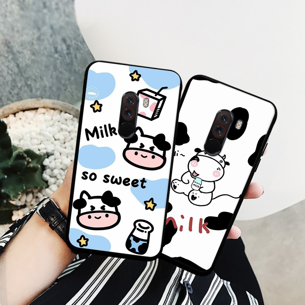 [RẺ VÔ ĐỊCH] ỐP LƯNG XIAOMI POCOPHONE F1 MẪU BÒ SỮA ĐẸP TREND SIÊU HOT