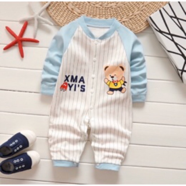 Combo 2 bộ Body dài tay cao cấp (nhiều mẫu)