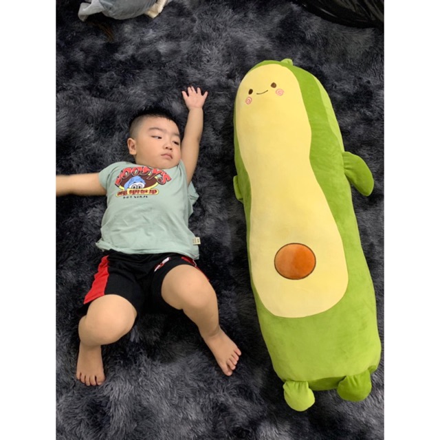 Gối Ôm Hình Quả Bơ Dài Cho Bé