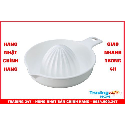 [Giao hàng HCM - 4h ] Dụng cụ vắt cam chanh cỡ to có tay cầm Inomata NỘI ĐỊA NHẬT BẢN