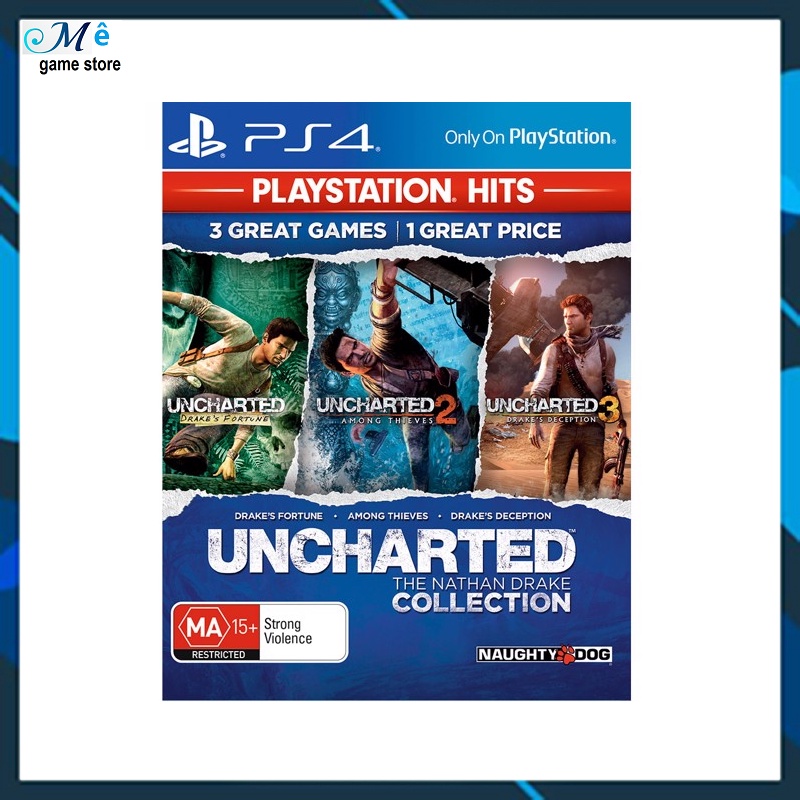 Đĩa game ps4 Uncharted collection