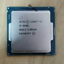 CPU intel I5 - 6600 Tray không box+tản