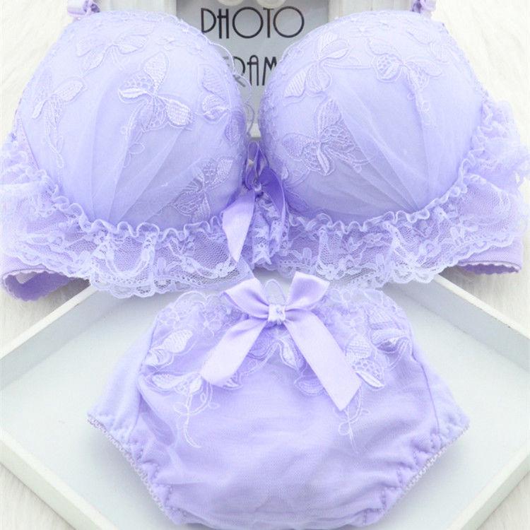 Set đồ lót phối ren hình bướm gợi cảm cho nữ