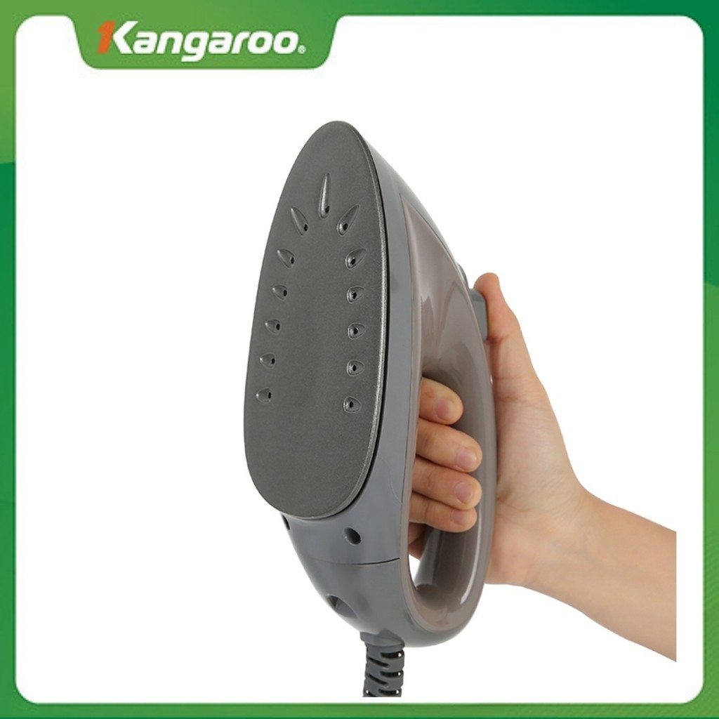 Bàn là hơi nước đứng Kangaroo KG75B11, công suất 2180W nóng lên chỉ trong vòng 30 giây, có chức năng điều chỉnh nhiệt độ