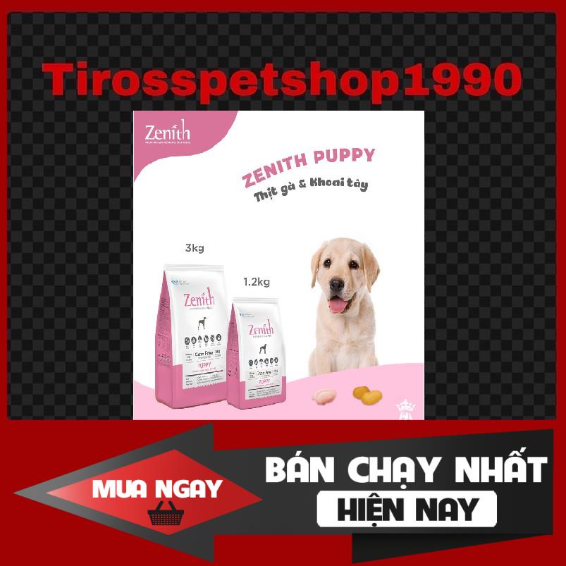 [Mã PET50K giảm Giảm 10% - Tối đa 50K đơn từ 250K] THỨC ĂN HẠT MỀM CHÓ CON ZENITH PUPPY 1.2KG HÀNG CAO CẤP CHÍNH HÃNG