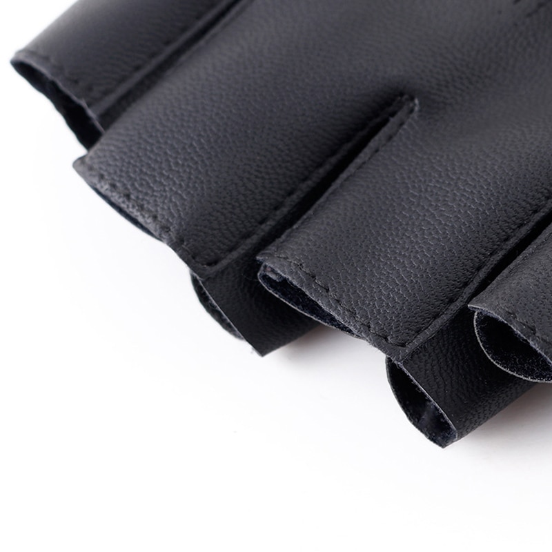 Găng tay da PU hở ngón thời trang cao cấp cho nam