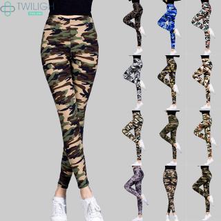 Quần legging tập Yoga họa tiết rằn ri thời trang năng động cho nữ