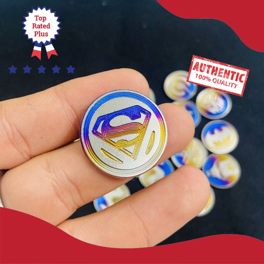 [HCM XẢ KHO MÙA DỊCH] LOGO, TEM TITAN TRÒN DÁN MẶT NẠ, BIỂN SỐ, GHI ĐÔNG SATRIA ( CÓ SẲN KEO 3MM )