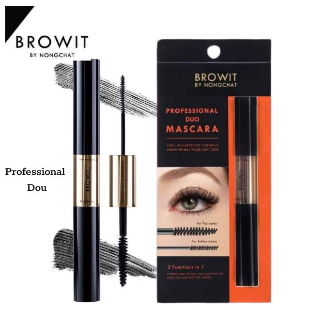 Mascara 2 đầu dài và dầy mi Browit by Nongchat Thái lan