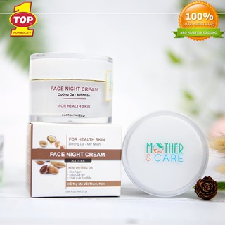 Kem Dưỡng Trắng Da Ban Đêm Face Night Cream Mother & Care 25gr