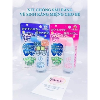 Xịt chống sâu răng cho bé