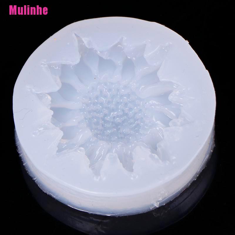 Khuôn Silicone Tạo Hình Hoa Nở 3D 4 Kiểu Dùng Làm Bánh Kẹo / Xà Phòng