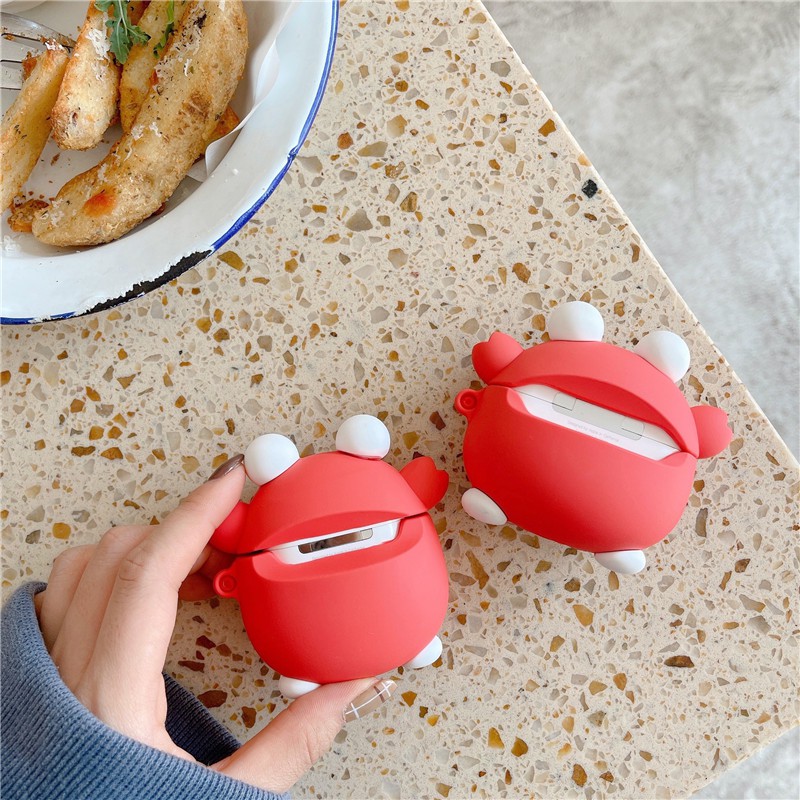 AirPods Pro AirPods 1/2 small crab-shaped silicone headset case | BigBuy360 - bigbuy360.vn
