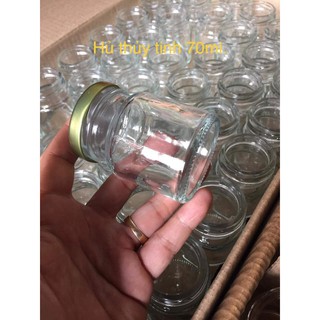 Hũ Thủy Tinh 70ml/ 100ml / 180ml/ 200ml/ 220ml/ 300ml Đựng Yến