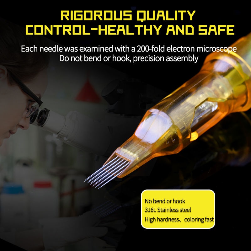 Kim vàng thế hệ 1, Kim xăm máy Pen Tô Màu giá rẻ mã 5rm- 23rm