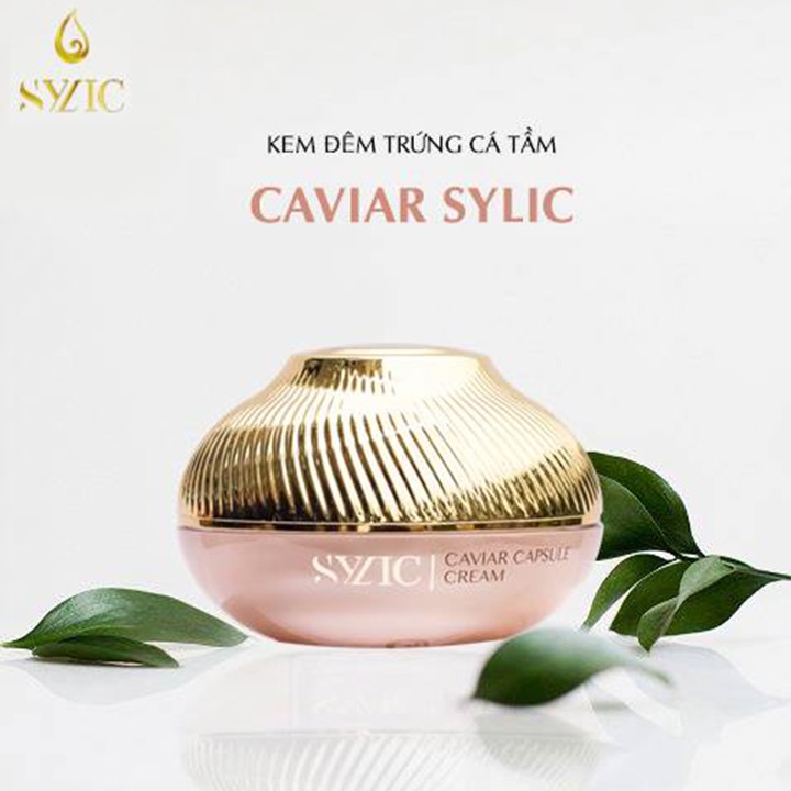 Kem Dưỡng Da Ban Đêm Trứng Cá Tầm Caviar Sylic