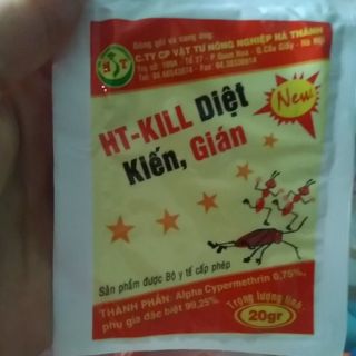 Thuốc diệt kiến gián ht kill 20g