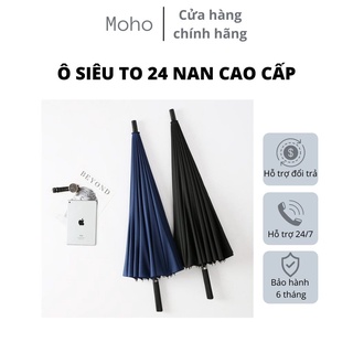 Ô che mưa loại to, Dù che mưa 24 nan siêu cứng, chắc chắn, chống tia UV, không bị lật thuộc Top sản phẩm Ô che mưa